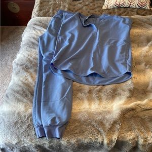 Figs Cecil Blue scrubs set